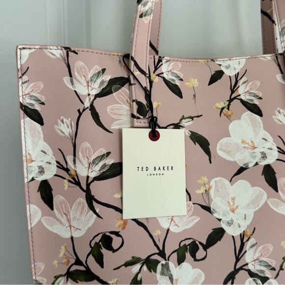 Ted Baker London The Icon Pink Floral Tote - Picture 9 of 15